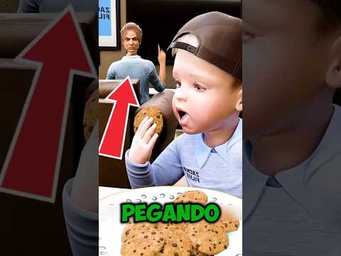 ESSE MENINO FOI PEGO ROUBANDO OS BISCOITOS