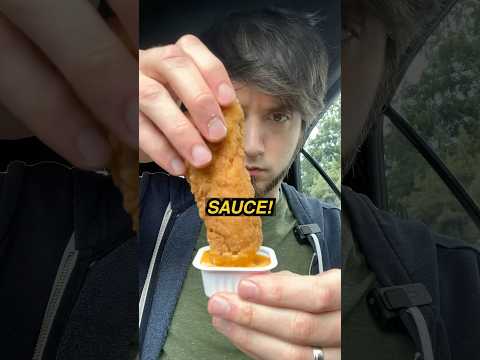 New McDonald’s chicken strips and Creamy Chili sauce! #mcdonalds #food #fastfood