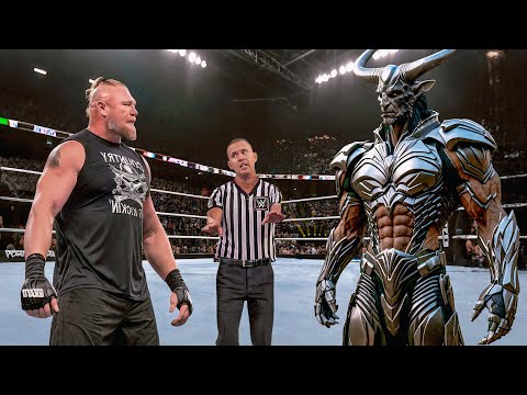 Full Match - Brock Lesnar vs Steppenwolf - Iron Man Match 2025 | WWE2K Jan 9, 2025