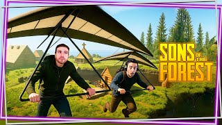 Hora de VOLAR  (Sons Of The Forest con MODS) #11