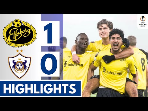 IF Elfsborg vs Qarabağ FK (1-0) HIGHLIGHTS || UEFA Europa League!