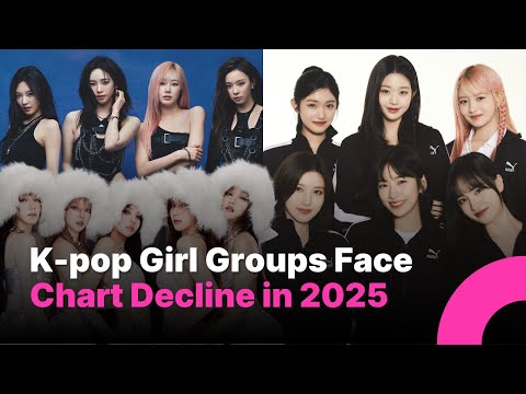 K-pop Girl Groups Face Chart Decline in 2025: Is a Shift Underway?