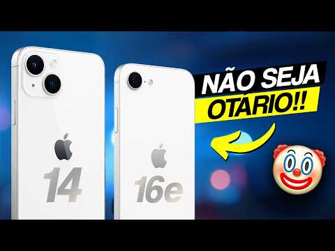 iPhone 16E vs iPhone 14: Qual REALMENTE vale a pena em 2025?