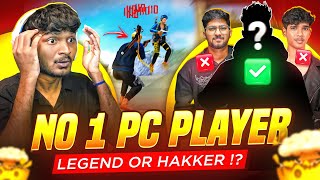 NO 1 💻PC PLAYER🥵LEGEND OR HAKKER !?😈1VS4 | FREE FIRE IN TELUGU | ❤🔥 #freefire #msu