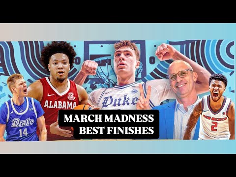 The BEST Finishes NCAA MARCH MADNESS Round1