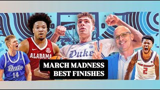 The BEST Finishes NCAA MARCH MADNESS Round1