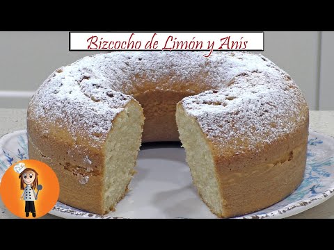 Bizcocho de Limón y Anís | Receta de Cocina en Familia