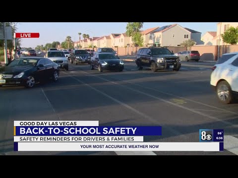 YouTube video thumbnail: Thousands of Las Vegas Valley Students Head Back to the Classroom for New School Year