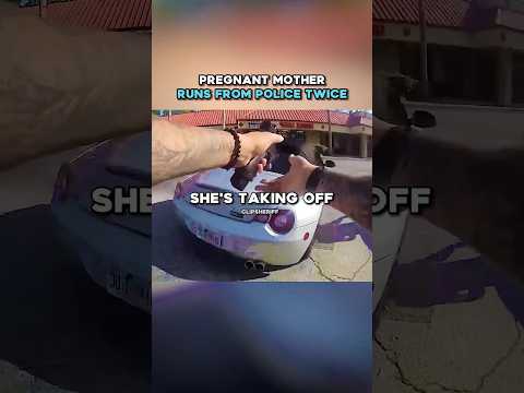 Pregnant Lady Escapes Police TWICE 😭