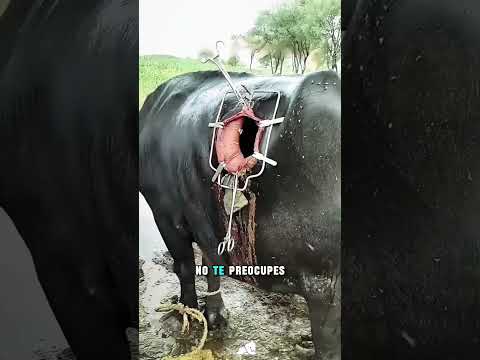 Trabajo importante en la producción de leche de vaca