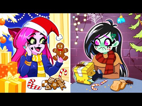 Rich Vs Poor Christmas Girl 🎄Crazy Memories With My Beautiful Friends By Teen-Z