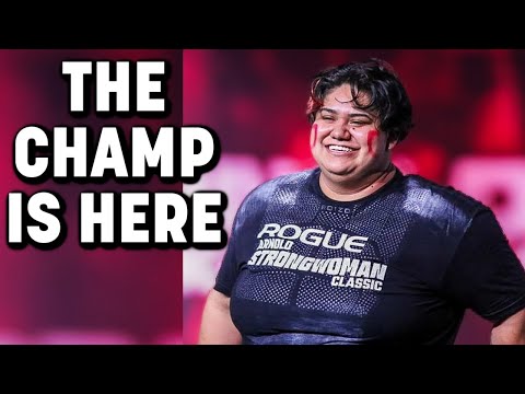 Reigning Champion Angelica Jardine Talks The Arnold Strongman Classic 2025