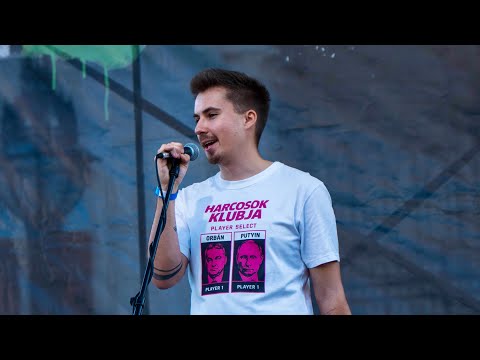 Bogos Csaba beszéde Puzsér Róbert tüntetésén