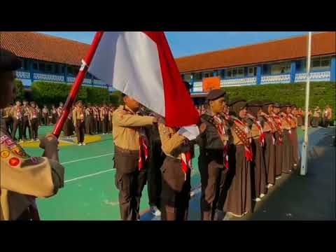 Pelantikan Pramuka Garuda - SMPN 1 Cisaga