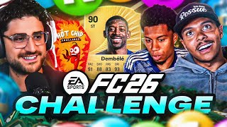 MEINE ERSTE WIN CHALLENGE IN EA FC 26!🎮 HOTCHIP ALS BESTRAFUNG🌶️ mit Hamed, Sidney, Willy & CO.