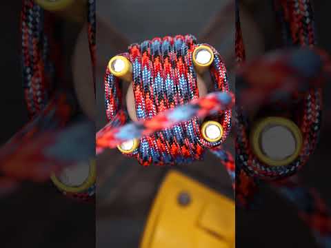 Monkey Fist Keychain #shorts #paracord #handmade #keychain #diy