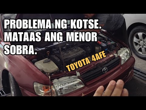 CONCERN NG CUSTOMER//MATAAS ANG MENOR NG TOYOTA 4AFE NYA.