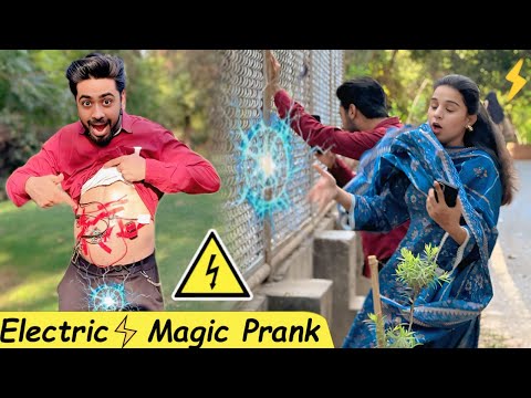 Electric ⚡️ Magic Prank on Strangers || BY  AJ-Ahsan
