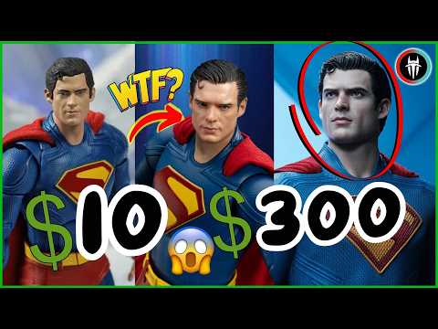 DE $10 A $300 !! 😱 Las MEJORES FIGURAS de SUPERMAN 2025 ✊ Hot Toys, Neca, Inart - Habi Toys