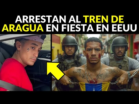 CAPTURAN AL LÍDER DEL TREN DE ARAGUA EN ESTADOS UNIDOS Y MÁS DE 50 CRIMINALES