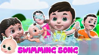 Swimming Song | पहली बार तैराकी | Popular Hindi Rhymes For Baby