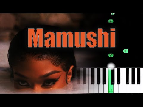 Mamushi (okane kasegu orera wa star) - Megan Thee Stallion | Piano Tutorial