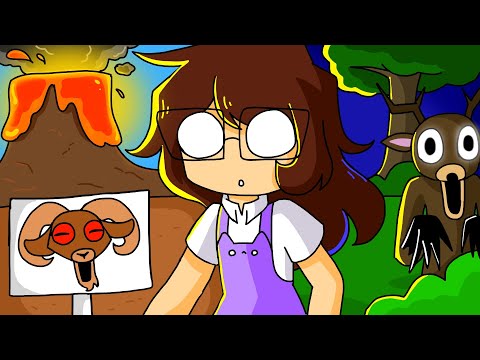 🌋 ATUALIZAÇÃO DO VULCÃO... 99 NOITES NA FLORESTA!