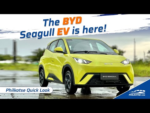 BYD Seagull - Sub-P1M EV from the Global Top Notcher | Philkotse Quick Look