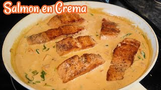 "SALMON TOSCANA" (LA MEJOR RECETA)
