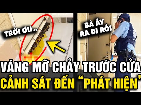 Thấy 'VÁNG MỠ' có mùi hôi chảy ra trước CỬA PHÒNG, cô gái gọi cảnh sát phá cửa | Tin Nhanh Official