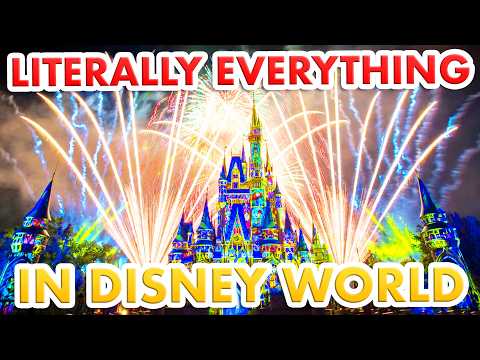 We Did EVERYTHING In Disney World -- 1000 Things in 100 Days COMPILATION!