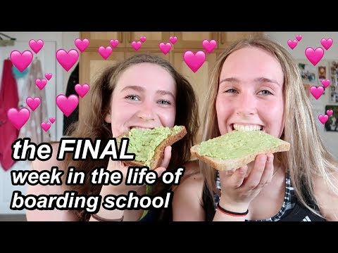 the FINAL week in the life of boarding school