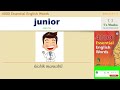 Understanding Vocabulary and Definitions