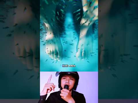 INILAH YANG TERJADI KETIKA IKAN-IKAN MENGGIGIT KAKI ANDA | Credit : @zackdfilms
