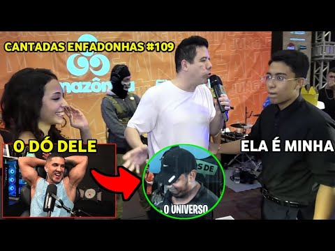 HUDSON AMORIM REAGINDO A PERDEU A MULHER PARA O MELHOR AMIGO NO CANTADAS ENFADONHAS