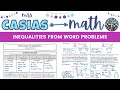 Solving Inequality Word Problems