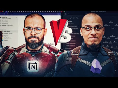 نوشن وأوبسيديان أيهما الأفضل؟Notion vs Obsidian