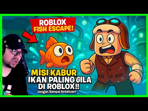 MISI KABUR IKAN PALING KOCAK DI ROBLOX!! Jangan Sampai Ketahuan!