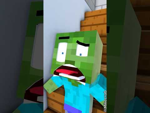 Zombie Steps on Lego and Screams!