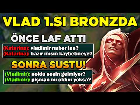DÜNYA VLADİMİR 1.Sİ ARCHELAUS BRONZDA OYNARSA NE OLUR? | Zero LoL