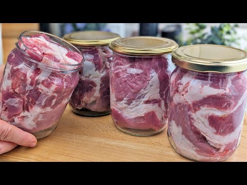 Statt gekauftem Schinken mache ich Schinken in Gläsern! Viel besser als aus dem Laden