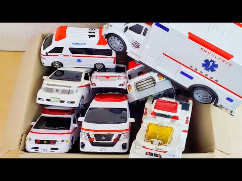 救急車のミニカー走る 緊急走行テスト 坂道走行 Ambulance Emergency Run #2