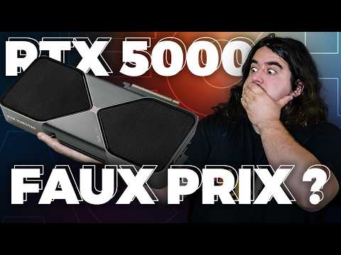 RTX 5000 : Faux Prix et Pénurie ? Ma théorie ...  - Tech Actu #209