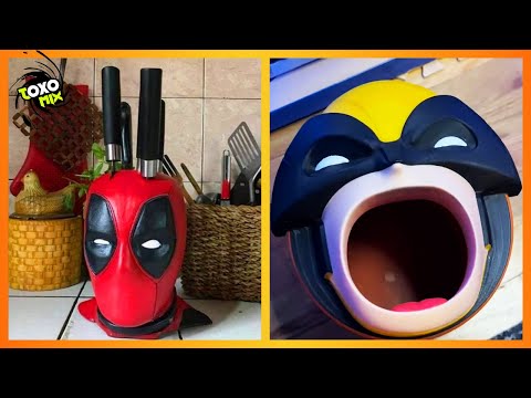 IDEAS CREATIVAS de Deadpool y Wolverine que fueron llevadas a otro nivel 😲 | Toxo Mix