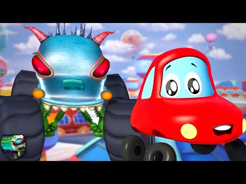 Into the Future , Animated Car Cartoon Videos for kids