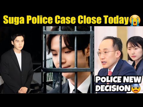 BTS Suga Police Case Shocking New Update || good news for BTS army 😍