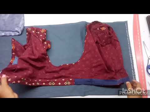 Lining Blouse Cutting and Stitching, Blouse tips for beginners, Tailoring methods