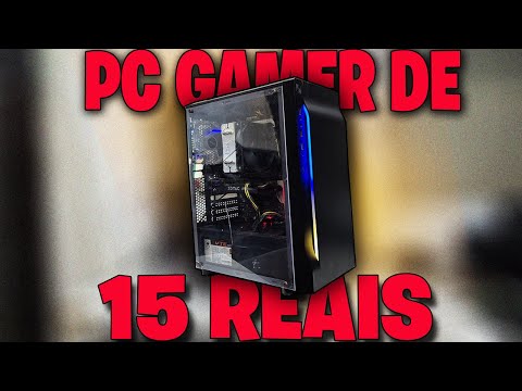 MEU IRMÃO COMPROU UM PC GAMER POR 15 REAIS