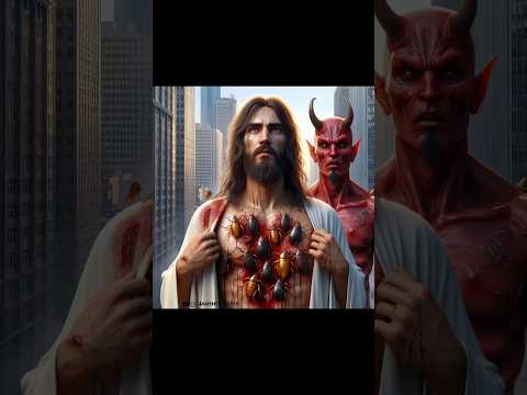 Jesus vs Devil , Jesus win 🏆 #jesus #god #devil #ytshorts #shorts