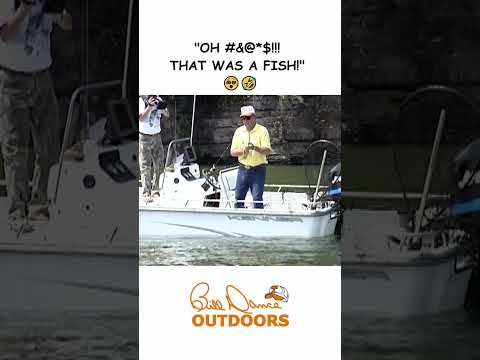 "OH #&@*$!!! THAT WAS A FISH" 😵🤣 #billdance #fishing #funny #zebco #mercurymarine